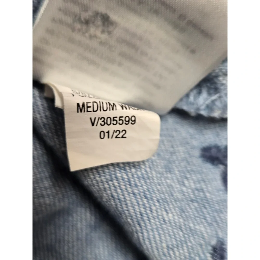 Old Navy Girls 5T Blue Chambray Embroidered Eyelet Lace Boho Sun Dress